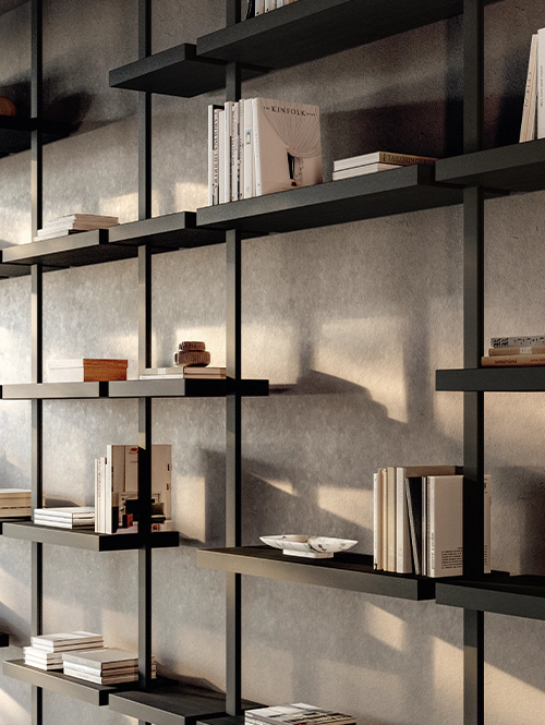 Open Bookcase Design | Boffi Brompton